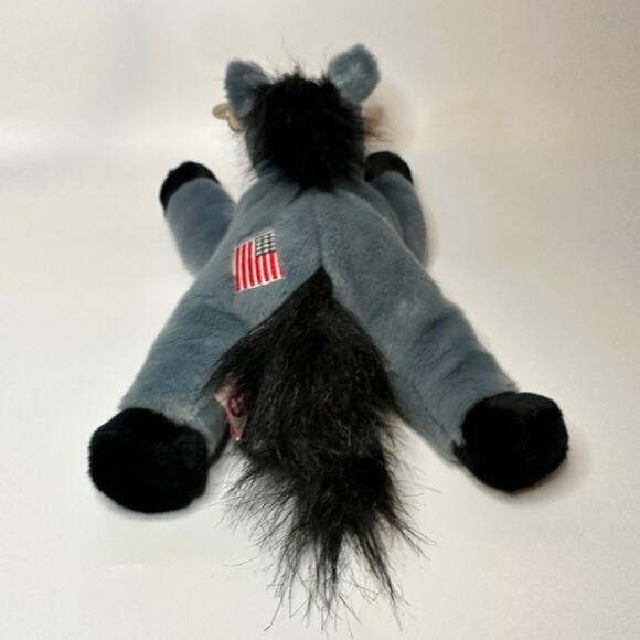 TY Beanie Buddy Lefty the Donkey Plush Beanie Babies Stuffed Animals Large - Picture 2 of 7